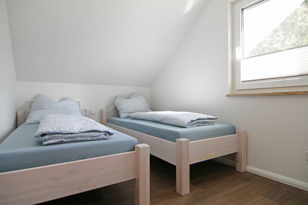 Schlafzimmer mit Einzelbetten